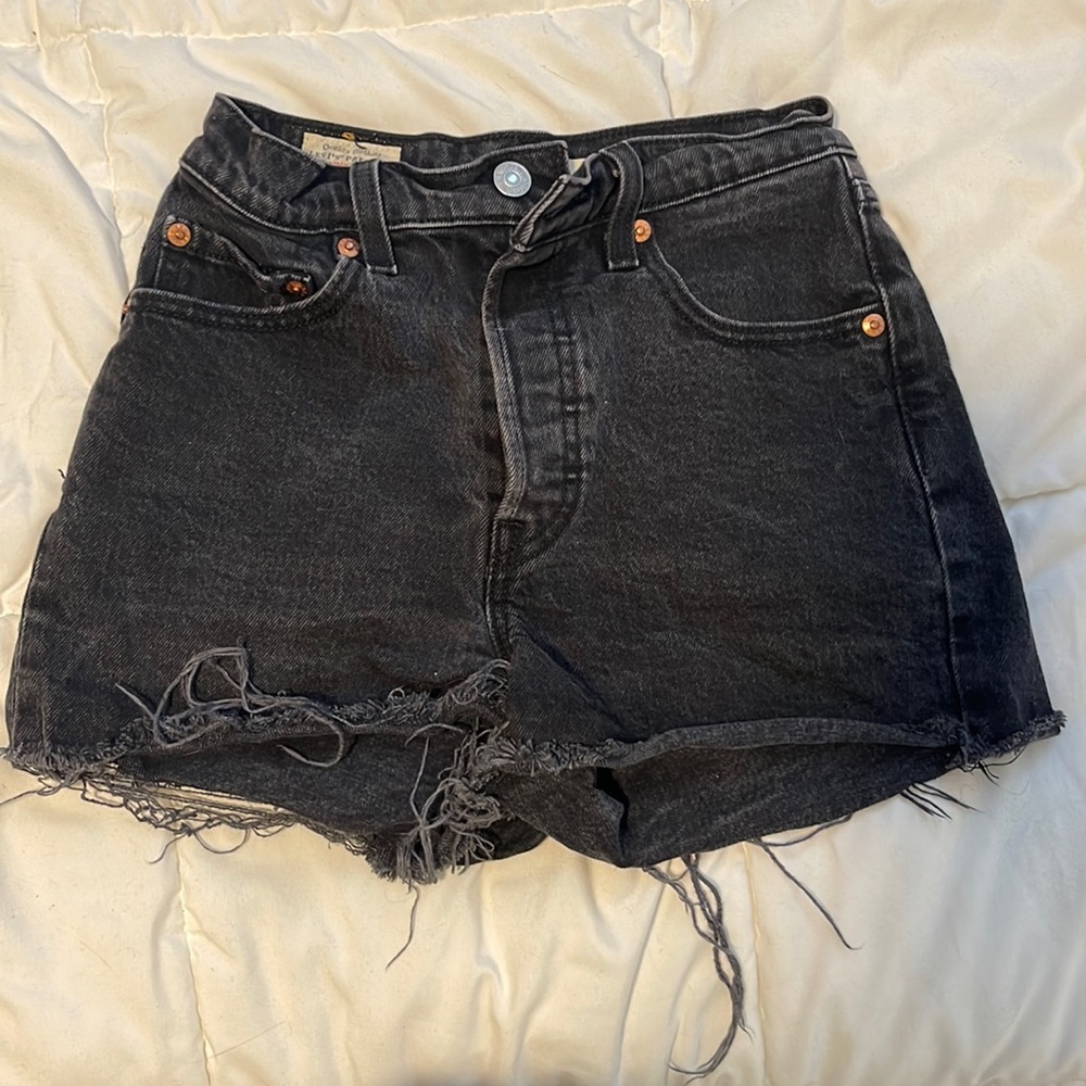 Black Levi shorts